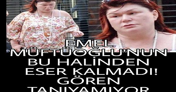 Emel Müftüoğlu'nun Bu Halin'den Eser Kalmadı. Sanatçıyı Gören Tanıyamıyor