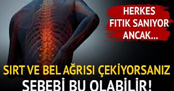 Sırtınız ve Beliniz Ağrıyor Ve Siz Bunu Fıtık Sanıyorsunuz Ama Yanılıyorsunuz !