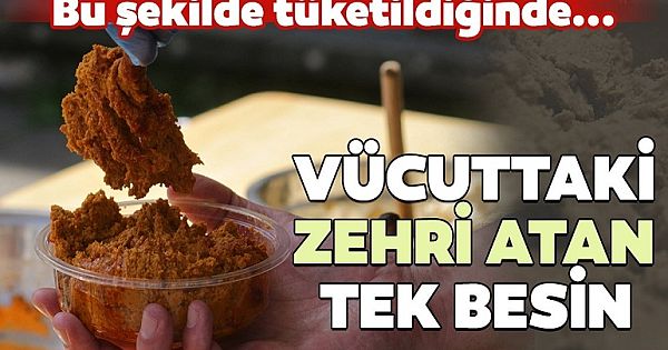 Bu besin vücuttaki tüm z-ehri atıyor!