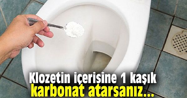 Bunu İlk Kez Duyacaksınız! Klozete 1 Kaşık Karbonat Atarsanız