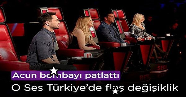 O Ses Türkiye'de fl*ş değişiklik!