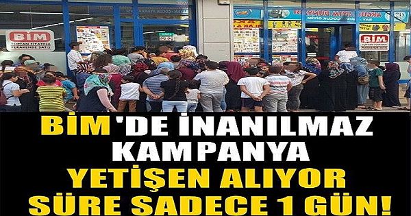 Bim 10 Kasım ürün kataloğunu yayınladı!