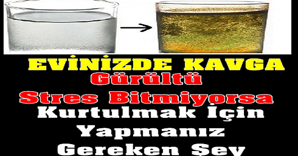 Evinizde k-avga g-ürültü bitmiyorsa bunu yapın