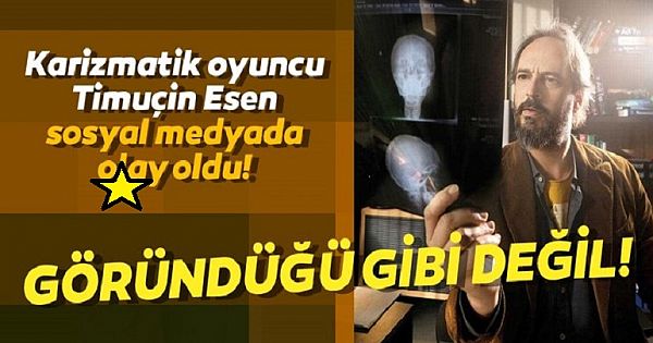 Hekimoğlu ile ekranlara dönen Timuçin Esen sosyal medyada o-lay oldu!
