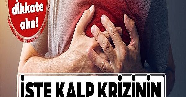 Kalp krizinin 7 kritik belirtisine dikkat!