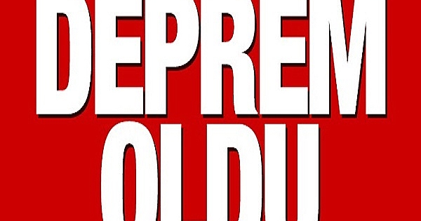 3.5 büyüklüğünde deprem 