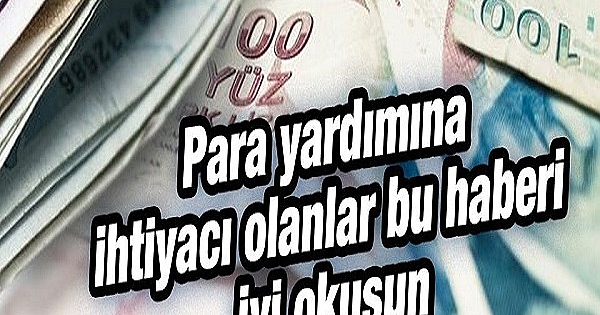 Devletten nakit yardım nasıl alınır? 