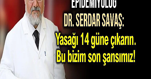 Doktor Serdar Savaş'dan Önemli Uyarı. 