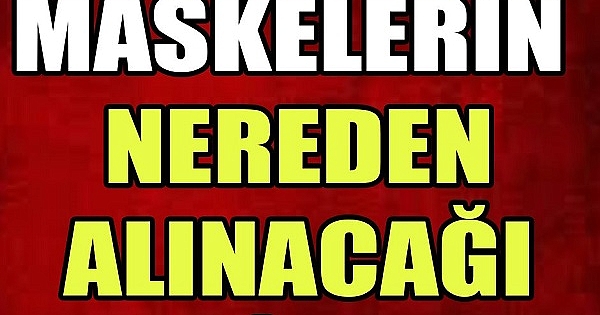 Maske dağıtımı en hızlı ve güvenli şekilde nasıl yapılacak 