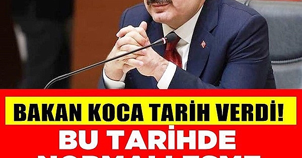 Sağlık Bakanı Fahrettin Koca kovid 19 ile ilgili normale dönüş tahminlerini aktardı 