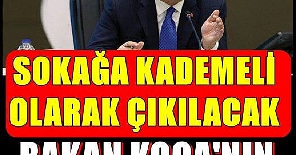 Sokağa kademeli çıkış için düşünülen tarih belli oldu! 