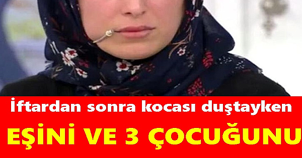 3 çocuğunu bırakıp tavukçuya kaçtı 