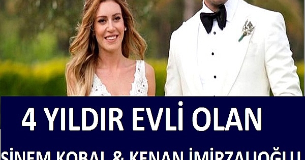 4 YILDIR EVLİ OLAN SİNEM KOBAL KENAN İMİRZALIOĞLU ÇİFTİNDEN HABER VAR! 