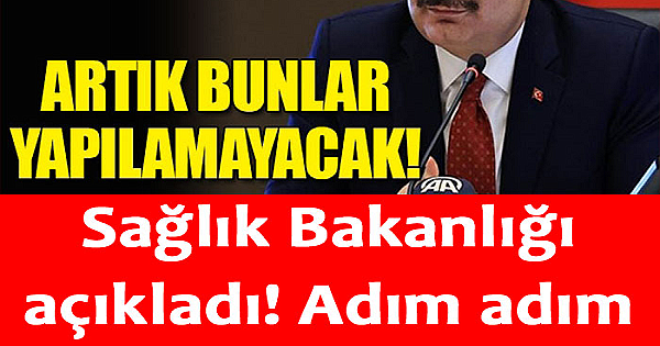 Sağlık Bakanlığı ilk kez açıkladı! 11 sektörü kapsıyor 
