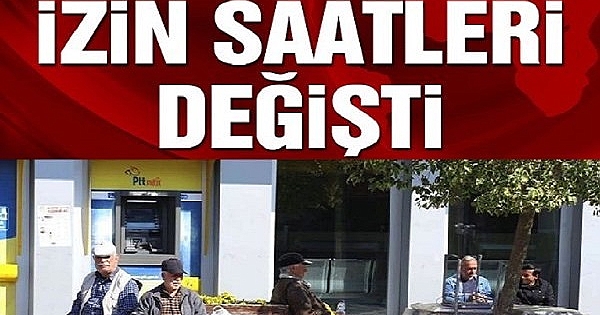Son Dakika: İçişleri Bakanlığı 65 Yaş ve Üstü Vatandaşların Sokağa Çıkma Saatlerinde Değişiklik Yapıldı 