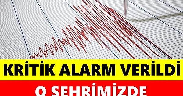 7 büyüklüğünde deprem bekleniyor 