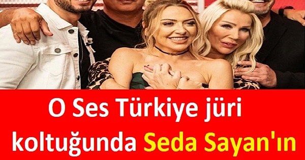 O Ses Türkiye jüri koltuğunda Seda Sayan'ın yerine bakın kim geldi 