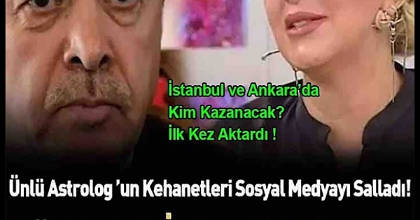 Astrolog Nuray Sayarı aktardı.