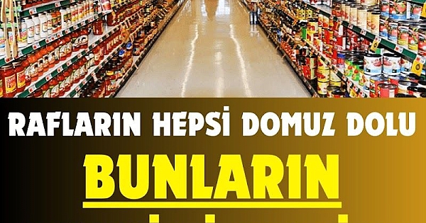 Rafların Hepsi Domuz Dolu