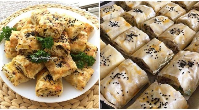 Patatesli Kıymalı Çıtır Börek