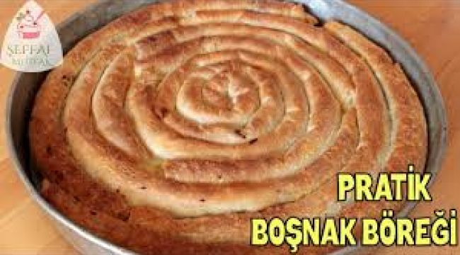 HAZIR YUFKADAN ISPANAKLI KOLAY BOŞNAK BÖREĞİ